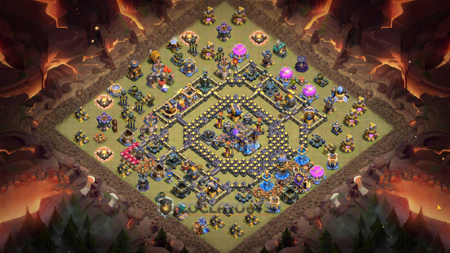 TH18 Legend League Base #1 Anti-2 Star Rage Core